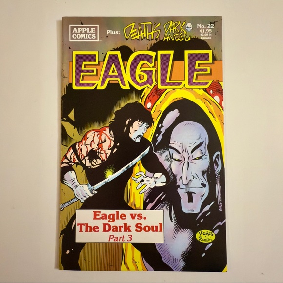 Eagle #22 - Apple Comics - 1989 Vintage Indie Comic Book - Picture 1 of 2